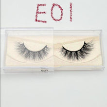 Load image into Gallery viewer, Visofree Eyelashes 3D Mink Lashes natural handmade  volume soft lashes long eyelash  extension real mink eyelash for makeup E01