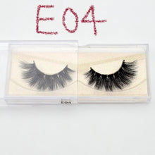 Load image into Gallery viewer, Visofree Eyelashes 3D Mink Lashes natural handmade  volume soft lashes long eyelash  extension real mink eyelash for makeup E01