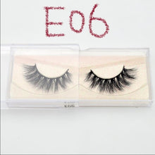Load image into Gallery viewer, Visofree Eyelashes 3D Mink Lashes natural handmade  volume soft lashes long eyelash  extension real mink eyelash for makeup E01
