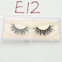 Load image into Gallery viewer, Visofree Eyelashes 3D Mink Lashes natural handmade  volume soft lashes long eyelash  extension real mink eyelash for makeup E01