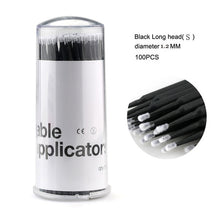 Load image into Gallery viewer, 100Pcs/pack Durable Micro Disposable micro brush Individual Lash Removing Tools Swab Micro brushes Eyelash Extension Tools