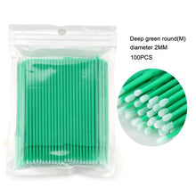 Load image into Gallery viewer, 100Pcs/pack Durable Micro Disposable micro brush Individual Lash Removing Tools Swab Micro brushes Eyelash Extension Tools