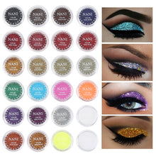 Load image into Gallery viewer, Drop Ship Glitter Eyes Makeup Powder Shimmer Face shadows Make up Shine Powder Nude 24 Colors Cosmetics TSLM1