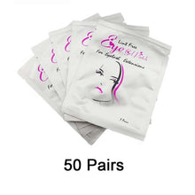 Load image into Gallery viewer, Eye Pads 50/100 Eyelash Under Eye Pads Lint Free Patches For Eyelash Extension Supplies Lashes Extension For Professionals Tools