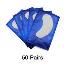 Load image into Gallery viewer, Eye Pads 50/100 Eyelash Under Eye Pads Lint Free Patches For Eyelash Extension Supplies Lashes Extension For Professionals Tools