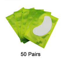 Load image into Gallery viewer, Eye Pads 50/100 Eyelash Under Eye Pads Lint Free Patches For Eyelash Extension Supplies Lashes Extension For Professionals Tools