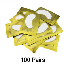Load image into Gallery viewer, Eye Pads 50/100 Eyelash Under Eye Pads Lint Free Patches For Eyelash Extension Supplies Lashes Extension For Professionals Tools
