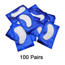 Load image into Gallery viewer, Eye Pads 50/100 Eyelash Under Eye Pads Lint Free Patches For Eyelash Extension Supplies Lashes Extension For Professionals Tools