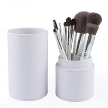 Load image into Gallery viewer, 15pcs Pink Makeup Brushes Set Pincel Maquiagem Powder Eye Kabuki Brush Complete Kit Cosmetics Beauty Tools with Leather Case