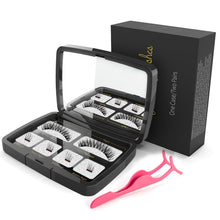 Load image into Gallery viewer, VICILEY Magnetic eyelashes 4 part magnets handmade 3D/6D magnet lashes natural false eyelash comfortable with Gift Box SCT04-1