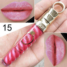 Load image into Gallery viewer, CMAADU 20 Color Metal Pearl Lipstick Thread Tube Radish Head lip Moisturizer Long Lasting Lip gloss Makeup Cosmetics TSLM2