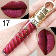 Load image into Gallery viewer, CMAADU 20 Color Metal Pearl Lipstick Thread Tube Radish Head lip Moisturizer Long Lasting Lip gloss Makeup Cosmetics TSLM2