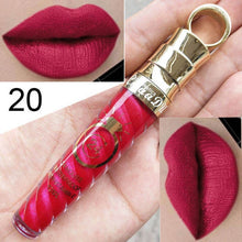Load image into Gallery viewer, CMAADU 20 Color Metal Pearl Lipstick Thread Tube Radish Head lip Moisturizer Long Lasting Lip gloss Makeup Cosmetics TSLM2