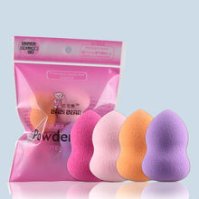 Load image into Gallery viewer, 4 pcs Makeup Foundation Sponge Puff Cosmetic Puff  Smooth Wet or Dry Powder Puff  Makeup puff  Beauty  tool makeup tool