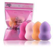 Load image into Gallery viewer, 4 pcs Makeup Foundation Sponge Puff Cosmetic Puff  Smooth Wet or Dry Powder Puff  Makeup puff  Beauty  tool makeup tool