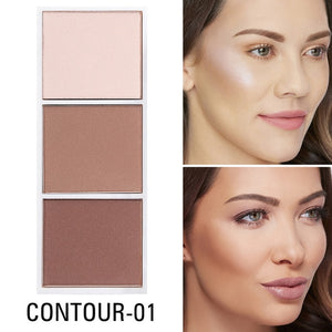 SACE LADY 4 Colors Highlighter Palette Makeup Face Contour Powder Bronzer Make Up Blusher Professional Blush Palette Cosmetics