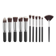 Load image into Gallery viewer, 10 PCS Silver/Golden Makeup Brushes Set pincel maquiagem Cosmetics Women Makeup Tool Powder Eyeshadow Brush Cosmetic Set New