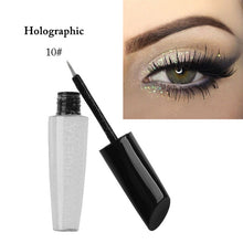 Load image into Gallery viewer, PHOERA Makeup Liquid Glitter Eyeliner Waterproof Face Highlighter Eye Cosmetics Shinny Eye Liner Shadow Contour Make Up TSLM2