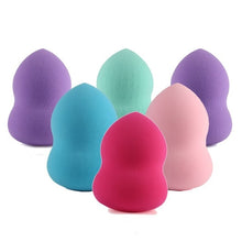 Load image into Gallery viewer, 4 pcs Makeup Foundation Sponge Puff Cosmetic Puff  Smooth Wet or Dry Powder Puff  Makeup puff  Beauty  tool makeup tool