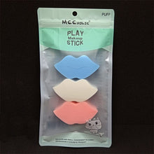 Load image into Gallery viewer, 4 pcs Makeup Foundation Sponge Puff Cosmetic Puff  Smooth Wet or Dry Powder Puff  Makeup puff  Beauty  tool makeup tool
