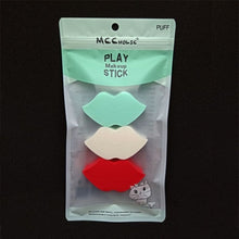 Load image into Gallery viewer, 4 pcs Makeup Foundation Sponge Puff Cosmetic Puff  Smooth Wet or Dry Powder Puff  Makeup puff  Beauty  tool makeup tool