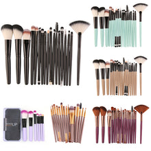Load image into Gallery viewer, MAANGE 18/15/7/Pcs Makeup Brushes Set Eyebrow Eyeliner Foundation Brush pincel maquiagem Powder Blush Professional Make Up Brush