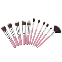Load image into Gallery viewer, 10 PCS Silver/Golden Makeup Brushes Set pincel maquiagem Cosmetics Women Makeup Tool Powder Eyeshadow Brush Cosmetic Set New