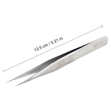 Load image into Gallery viewer, Stainless Steel Eyelash Extension Tweezers VETUS Eyelash Tweezer Non-magnetic Volume Lashes Tools Individual Eyelashes Make Up