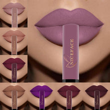 Load image into Gallery viewer, NICEFACE Lip Gloss 34 Colors Nude Matte Liquid Lipstick Mate Waterproof Long Lasting Moisturizing Lipgloss Lip Makeup Cosmetics