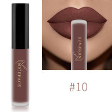 Load image into Gallery viewer, NICEFACE Lip Gloss 34 Colors Nude Matte Liquid Lipstick Mate Waterproof Long Lasting Moisturizing Lipgloss Lip Makeup Cosmetics