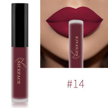 Load image into Gallery viewer, NICEFACE Lip Gloss 34 Colors Nude Matte Liquid Lipstick Mate Waterproof Long Lasting Moisturizing Lipgloss Lip Makeup Cosmetics