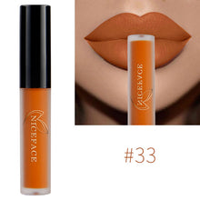 Load image into Gallery viewer, NICEFACE Lip Gloss 34 Colors Nude Matte Liquid Lipstick Mate Waterproof Long Lasting Moisturizing Lipgloss Lip Makeup Cosmetics