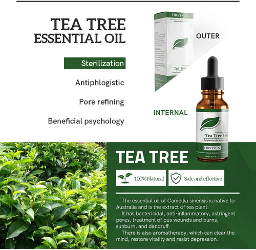 100% Natural Tea Tree Essential Oil Anti-wrinkle Extract akne