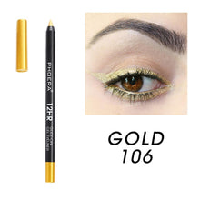 Load image into Gallery viewer, PHOERA New Color Eyeliner Lasting Waterproof Smoke Eyes Makeup Matte Natural Black Eye Liner Gel Pen delineador de ojos TSLM1