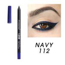 Load image into Gallery viewer, PHOERA New Color Eyeliner Lasting Waterproof Smoke Eyes Makeup Matte Natural Black Eye Liner Gel Pen delineador de ojos TSLM1
